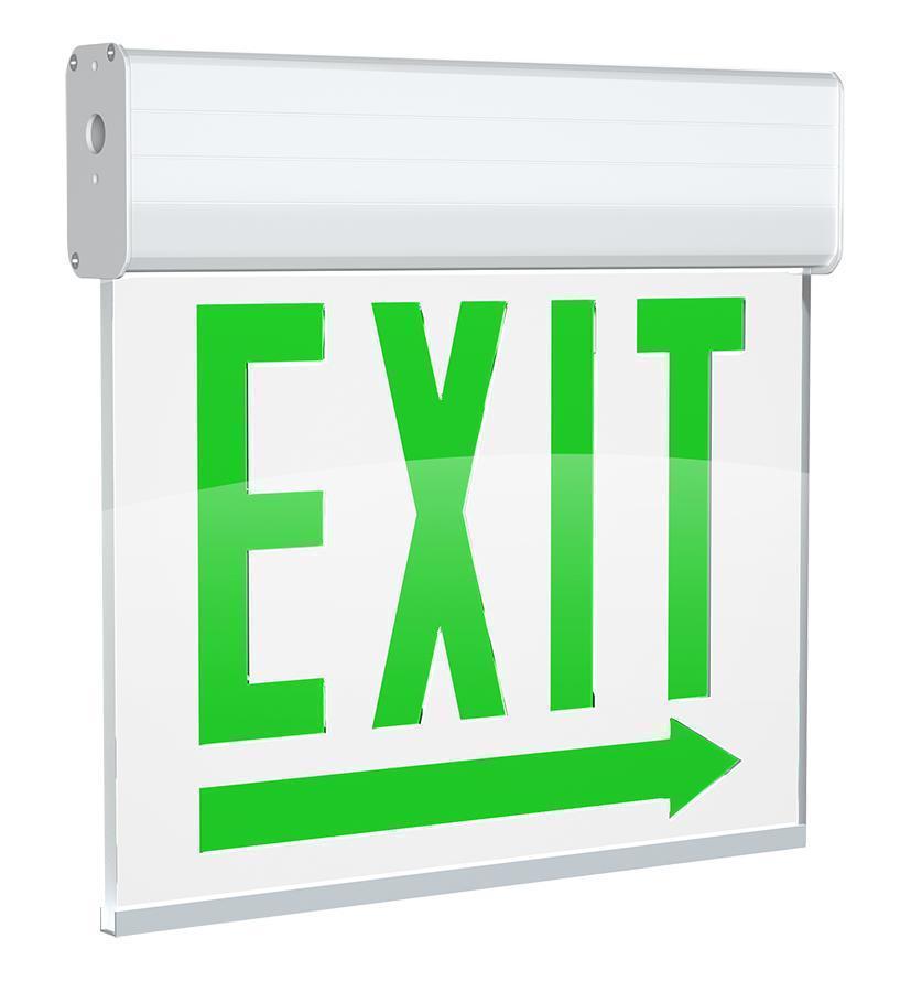 RAB Lighting EXITEDGE-1WPWRACH/E Exit Signs