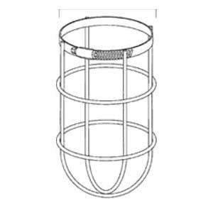 RAB Lighting GD100CLS Light Fixture Guards