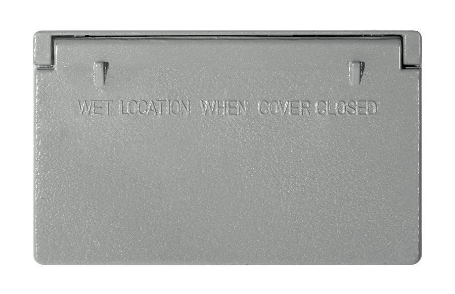 RAB Lighting GFI-H Weatherproof Device/Outlet Box Covers