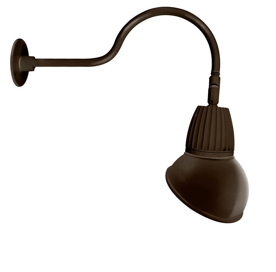 RAB Lighting GN1LED13YAD11BWN Outdoor Decorative Fixtures