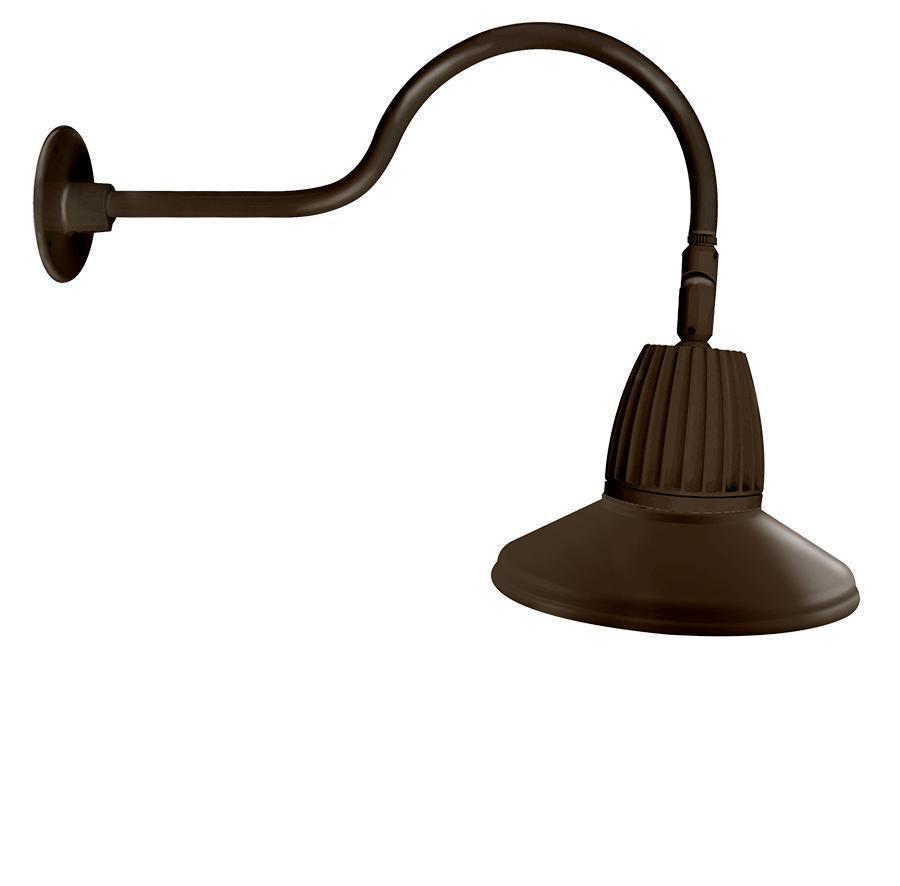 RAB Lighting GN1LED26NRSTBWN Outdoor Decorative Fixtures