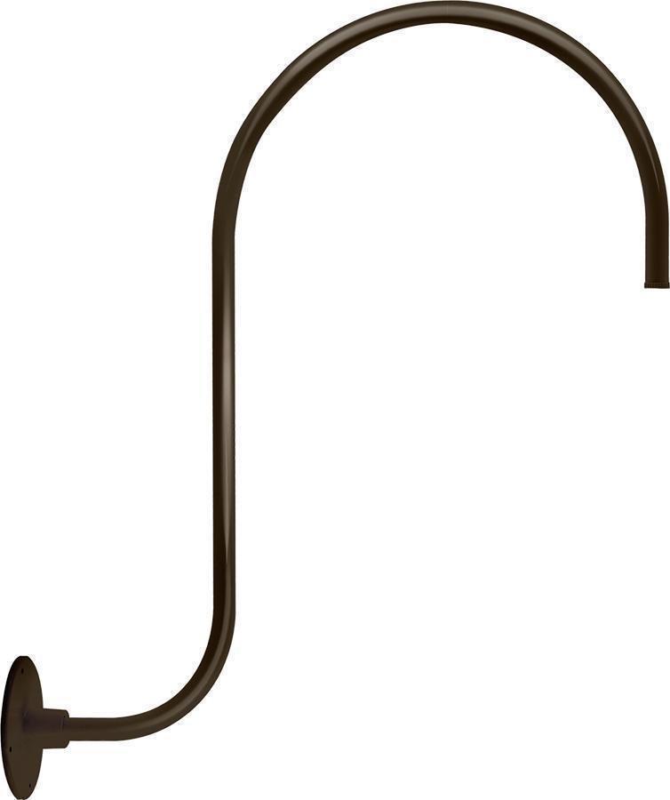 RAB Lighting GOOSE3BWN Light Fixture Arms & Brackets