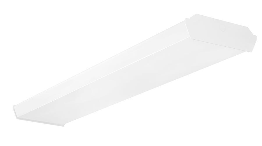 RAB Lighting GUS4-36NW/D10/LC Indoor Wraparounds