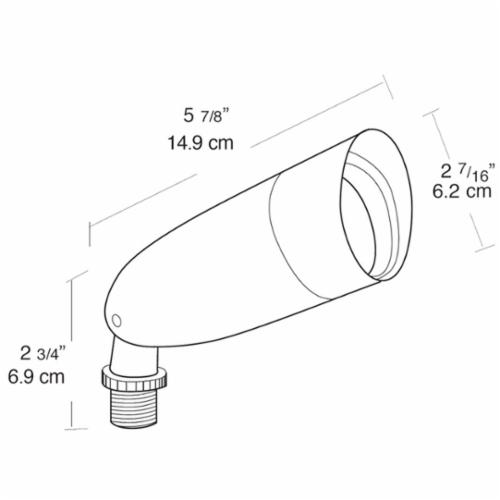 RAB Lighting LFM16W Spot - Flood Landscape Lights