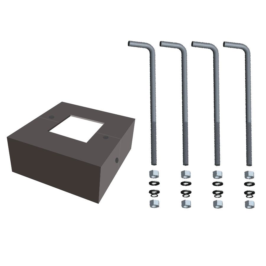 RAB Lighting ABK5-BC-S5 Pole Support Products