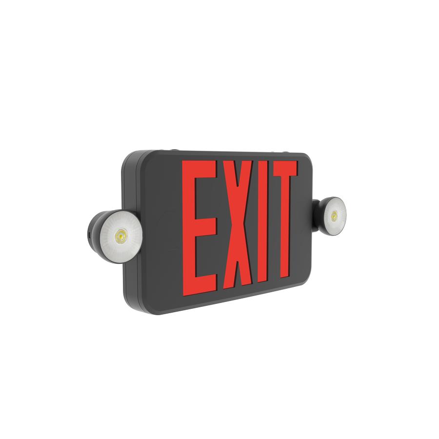 RAB Lighting ECOMBO34-RGR-B Combo Lighting Unit & Exits