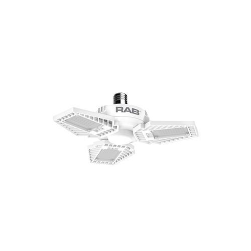 RAB Lighting HID-65-V-E26-850-BYP-GL Garage Lighting
