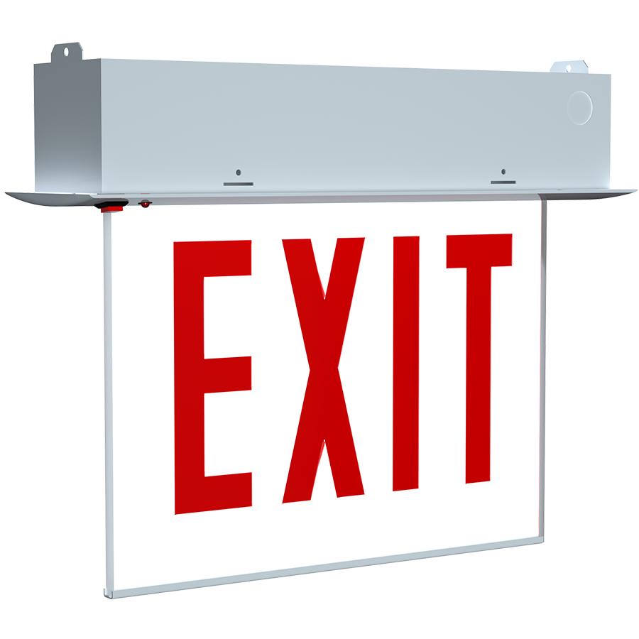 RAB Lighting EXITEDGE-RE-WPWCH Exit Signs