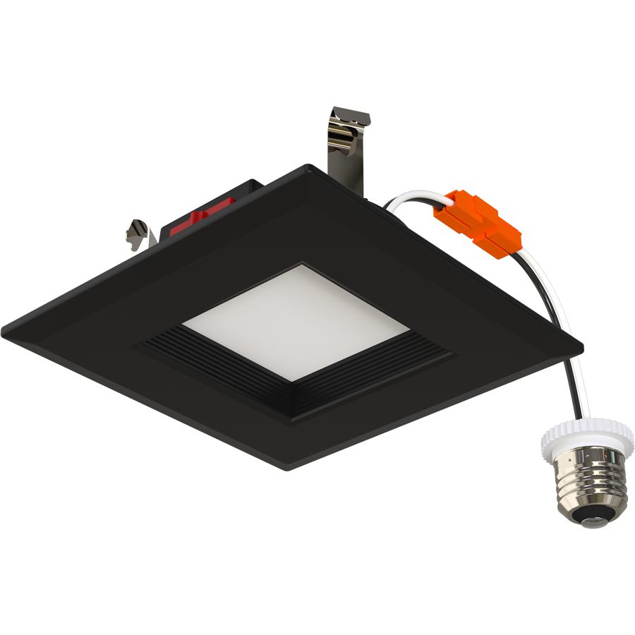 RAB Lighting R34S-4B-B R34S Retrofit, 6 W, 7 W Incandescent Equivalent, LED Lamp, 600 Lumens
