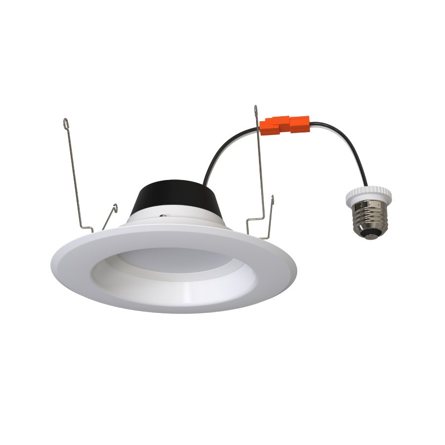 RAB Lighting R34X-6 R34 Downlight, 14/11/7.5 W Fixture, 120 V