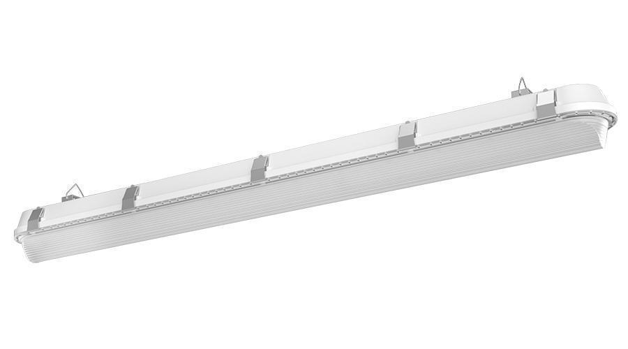 RAB Lighting SHARK4 SHARK Linear Fixture, 50, 40, 30 W Fixture, 120, 208, 240, 277 V, White Housing