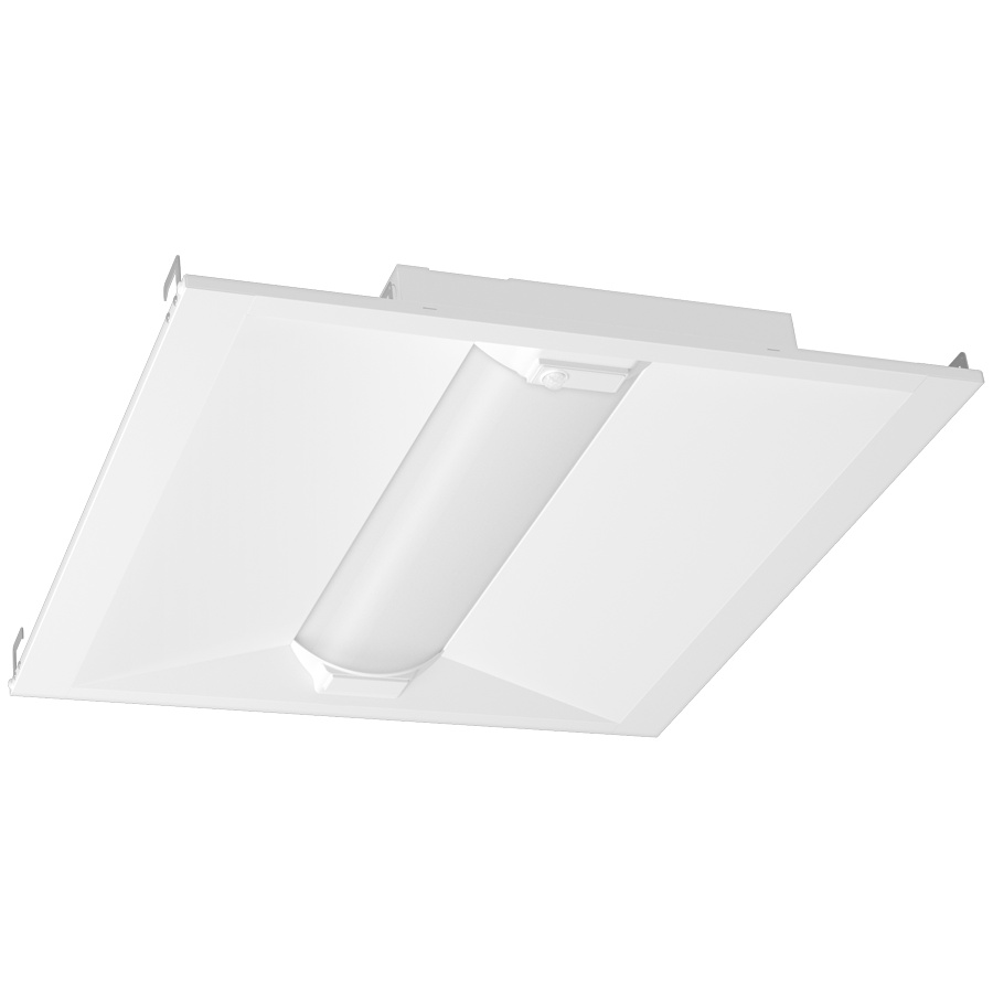 RAB Lighting SWISH34-2X2/E SWISH Field-Adjustable Troffer, 17.69 to 29.02 W Fixture, 120 to 277 V, Sheet Metal Housing