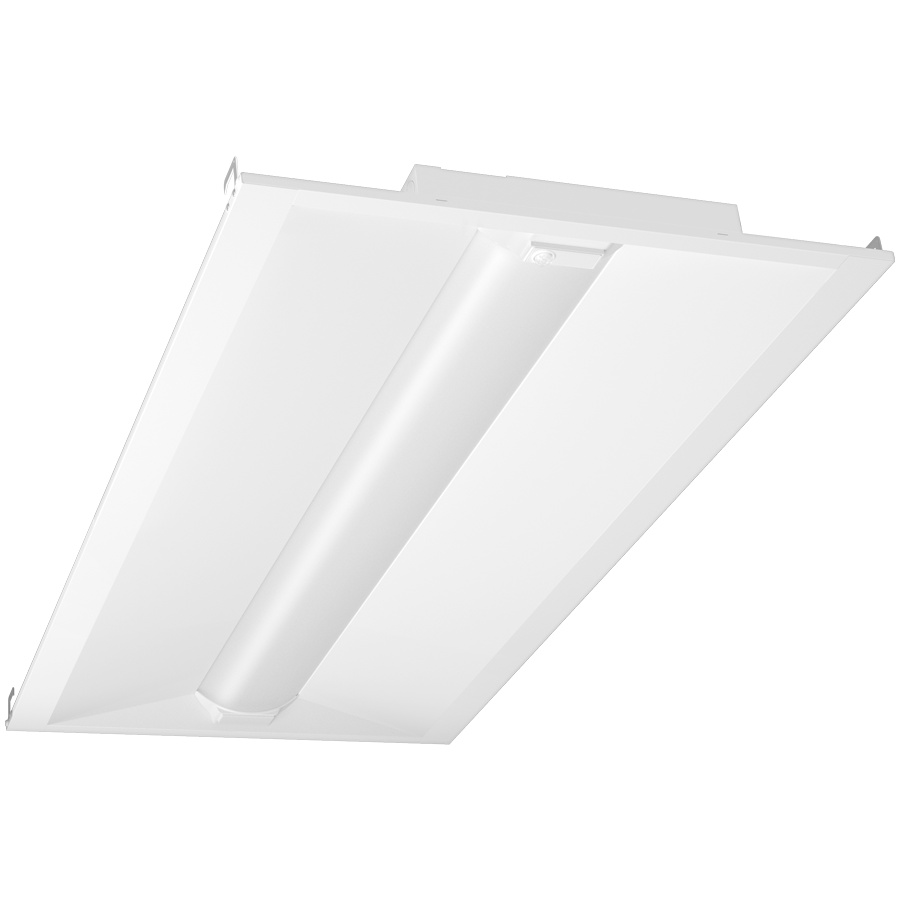 RAB Lighting SWISH34-2X4/E SWISH Field-Adjustable Troffer, 29.73 to 39.96 W Fixture, 120 to 277 V, Sheet Metal Housing