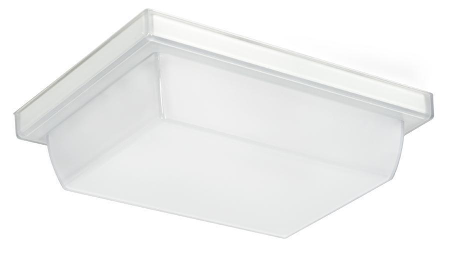 RAB Lighting VAN1LED12W Canopy Lighting, 13 W Fixture, 120/208/240/277 V AC, White Housing