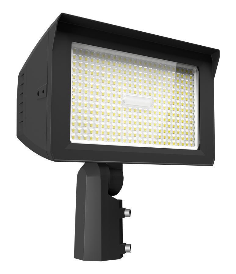 RAB Lighting X22-150 X22 Flood Light, LED Lamp, 75, 100, 125, 150 W Fixture, 120, 208, 240, 277 V, Bronze Housing