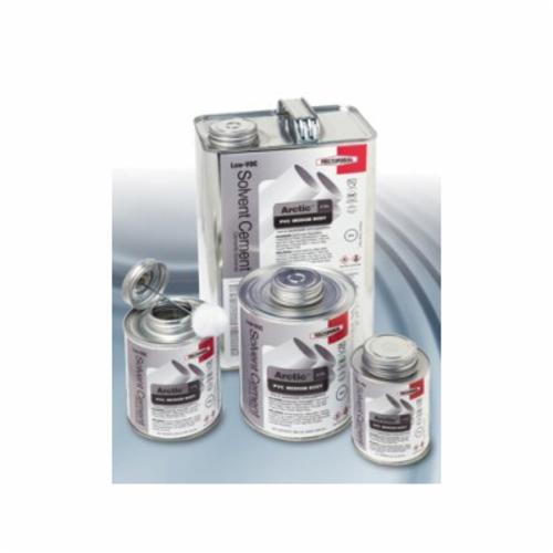 RectorSeal® Arctic™ 55948 Low VOC Medium Body Solvent Cement, 1 qt Container, Clear
