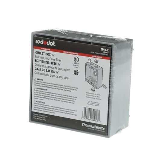 Red Dot® 2IH4-2 Weatherproof Device/Outlet Boxes
