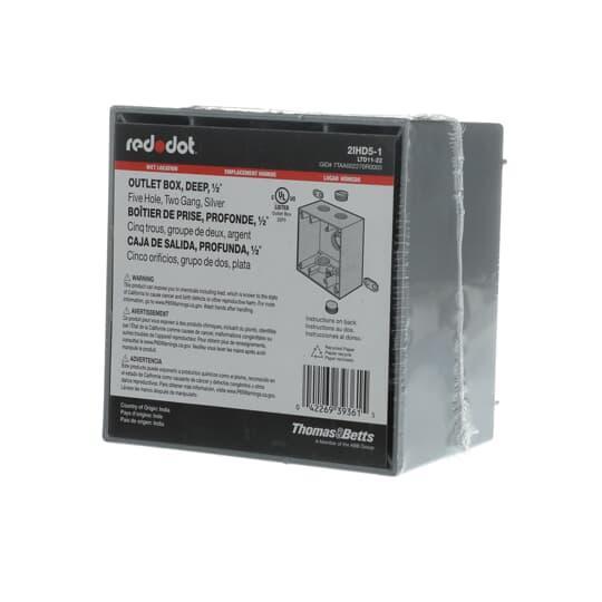 Red Dot® 2IHD5-1 Weatherproof Device/Outlet Boxes