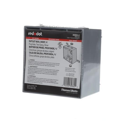 Red Dot® 2IHD5-2 Weatherproof Device/Outlet Boxes