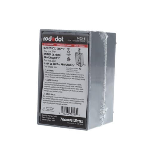 Red Dot® IHD3-1 Weatherproof Device/Outlet Boxes