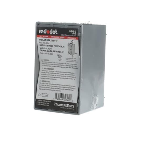 Red Dot® IHD4-2 Weatherproof Device/Outlet Boxes