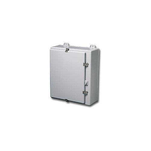 Stahlin N363010HWT HWT Configuration Enclosure, 36 in H x 30 in W x 10 in D, NEMA 1/3/3R/4X/12/IP66/IK10, Fiberglass Reinforced Polyester