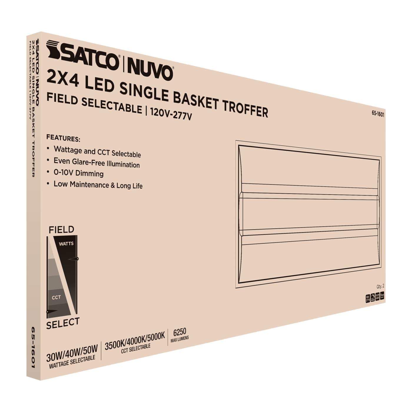 SATCO® 65-1601 Indoor Troffers
