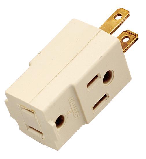 SATCO® 90-1120 Power Outlet Taps-Adapters