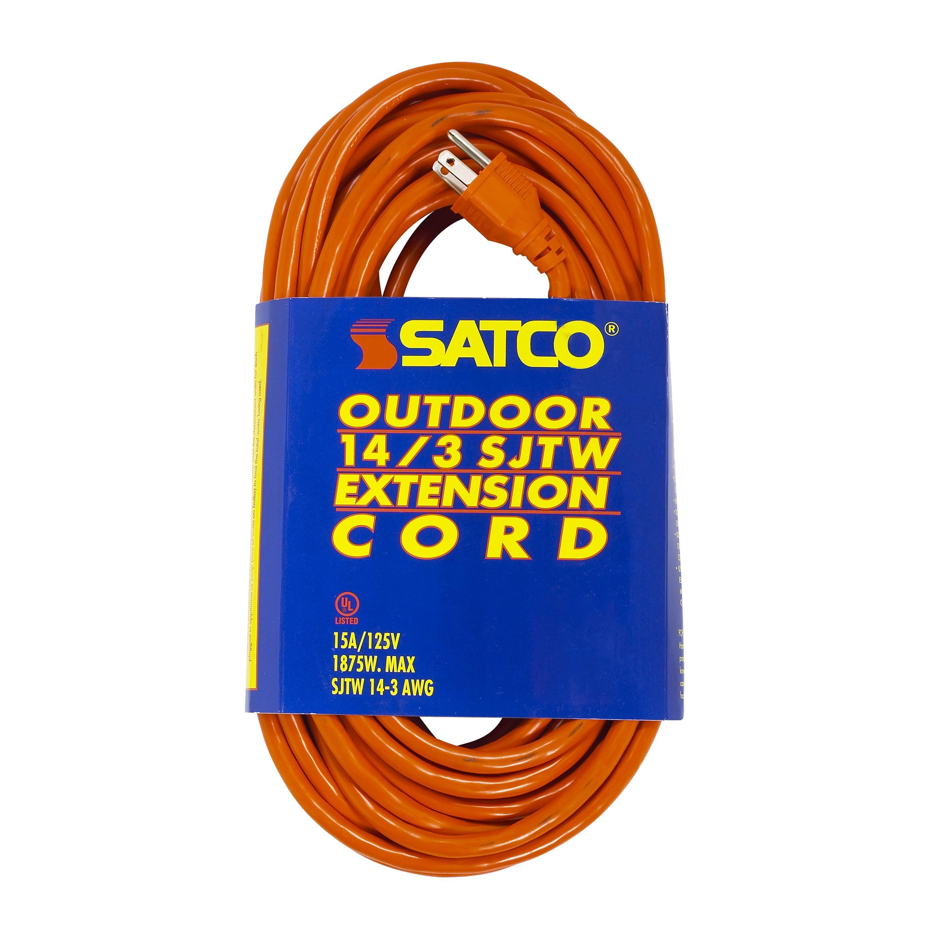 SATCO® 93-5008 Portable Cords - SJT