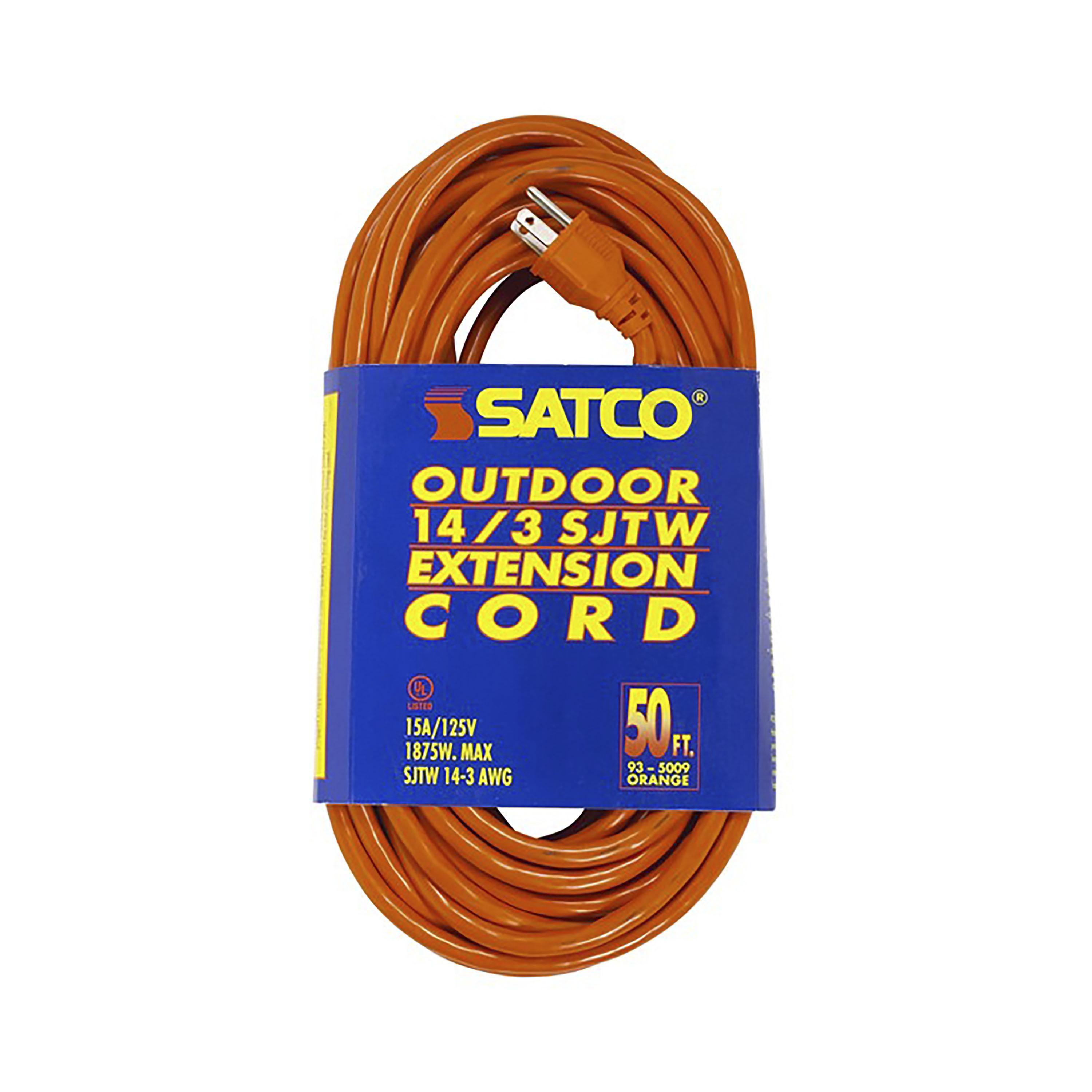 SATCO® 93-5009 Portable Cords - SJT