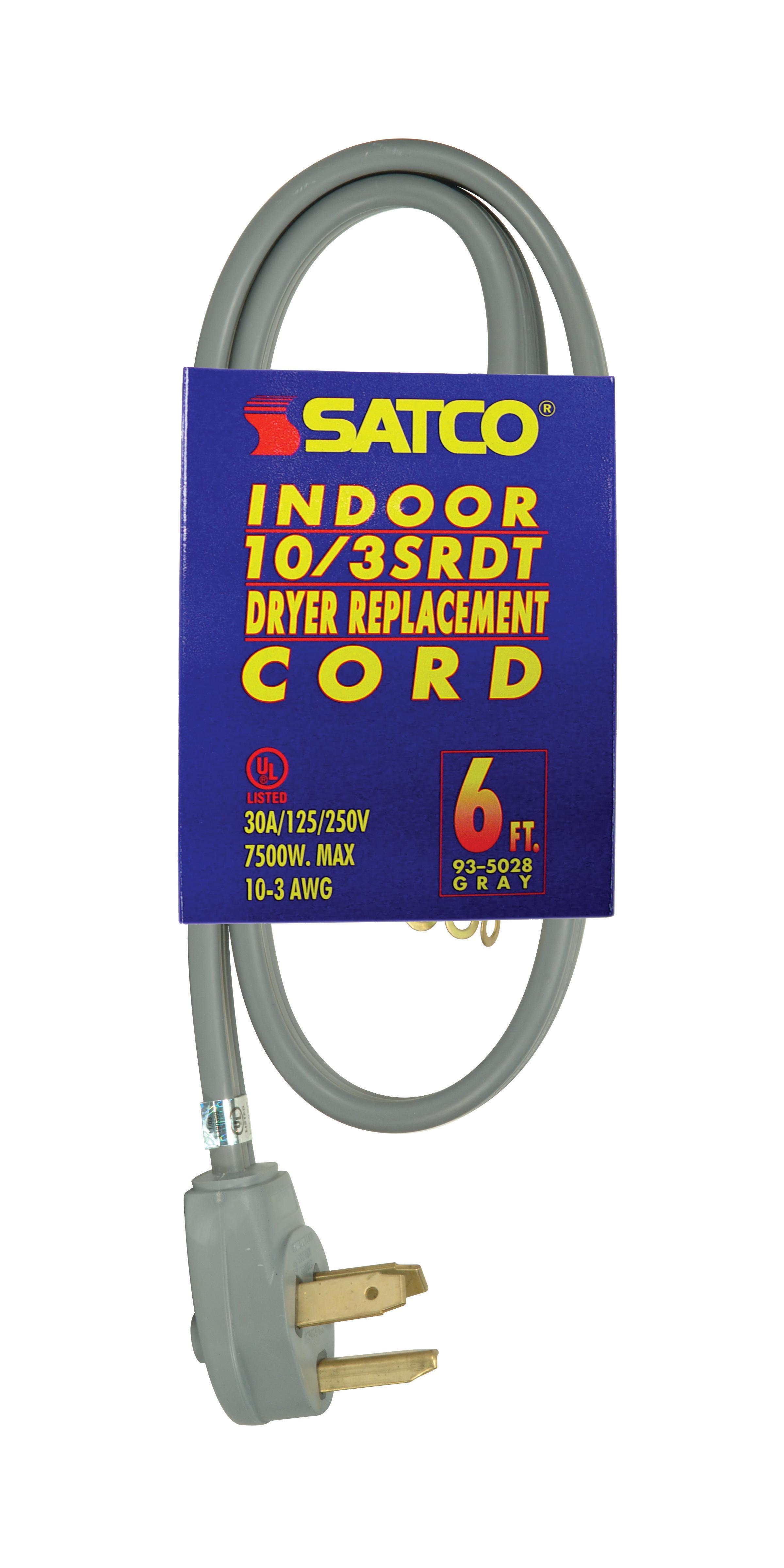 SATCO® 93-5028 Dryer Cord Assemblies