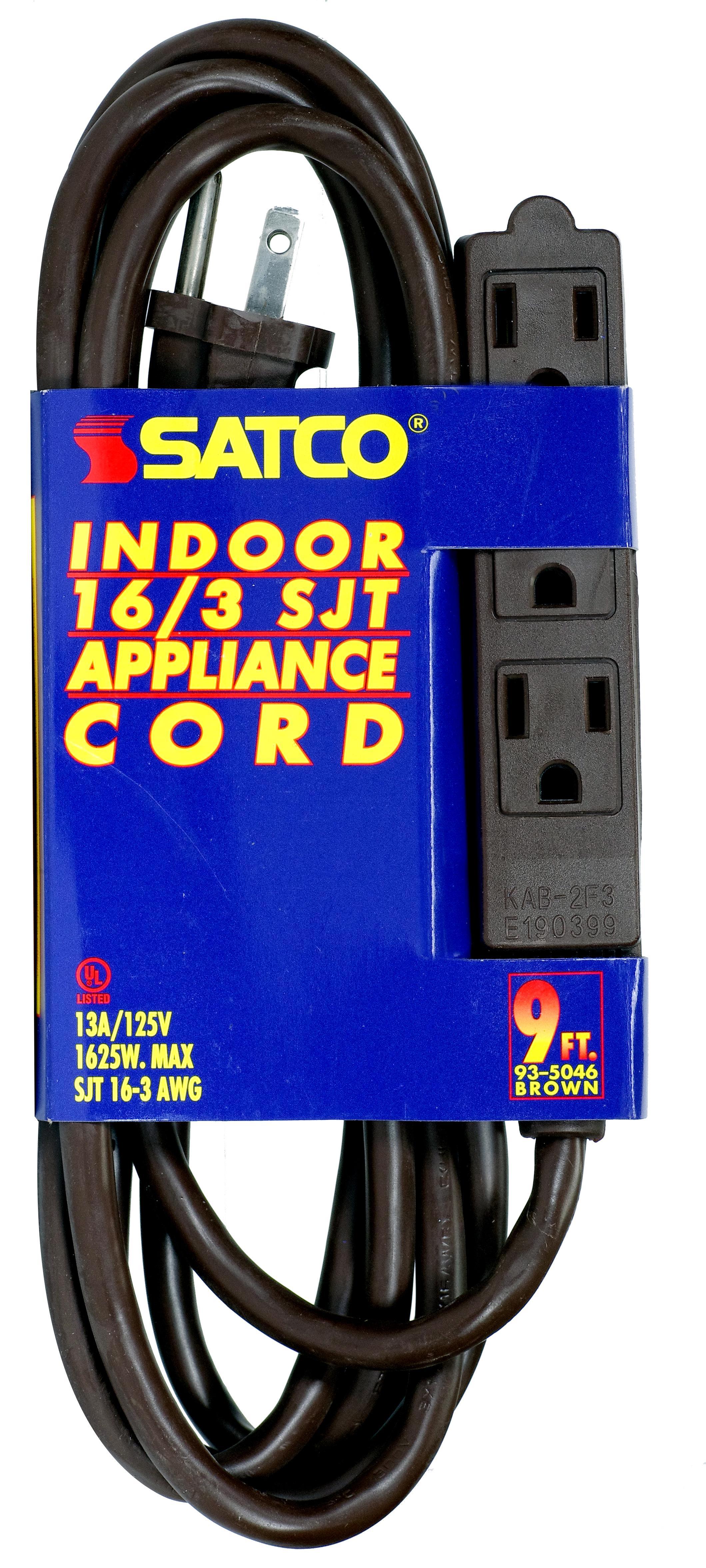 SATCO® 93-5046 Portable Cords - SJT