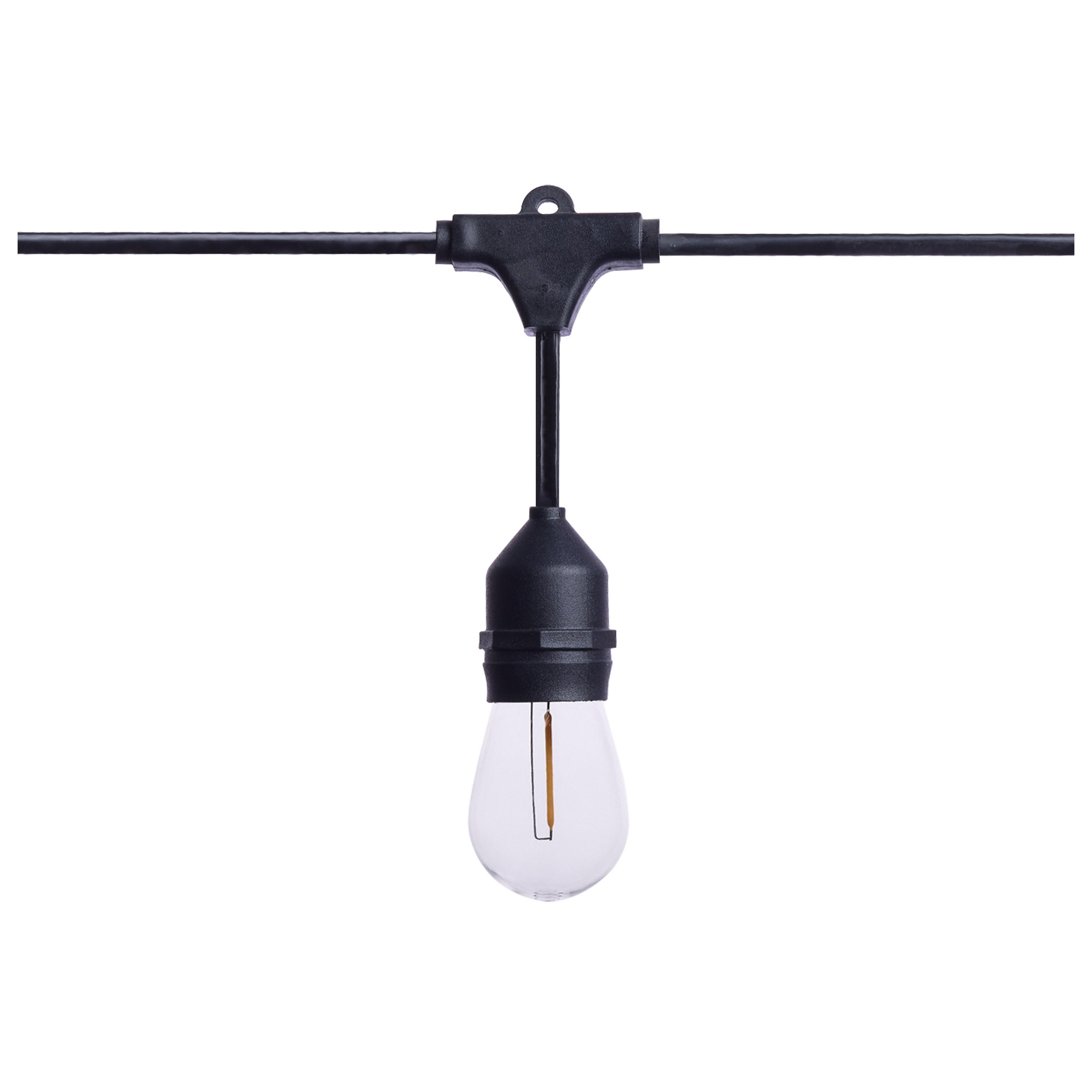 NUVO® by SATCO S8032R1 String Light, LED Lamp, 120 V, Warm White, (24) Lamps