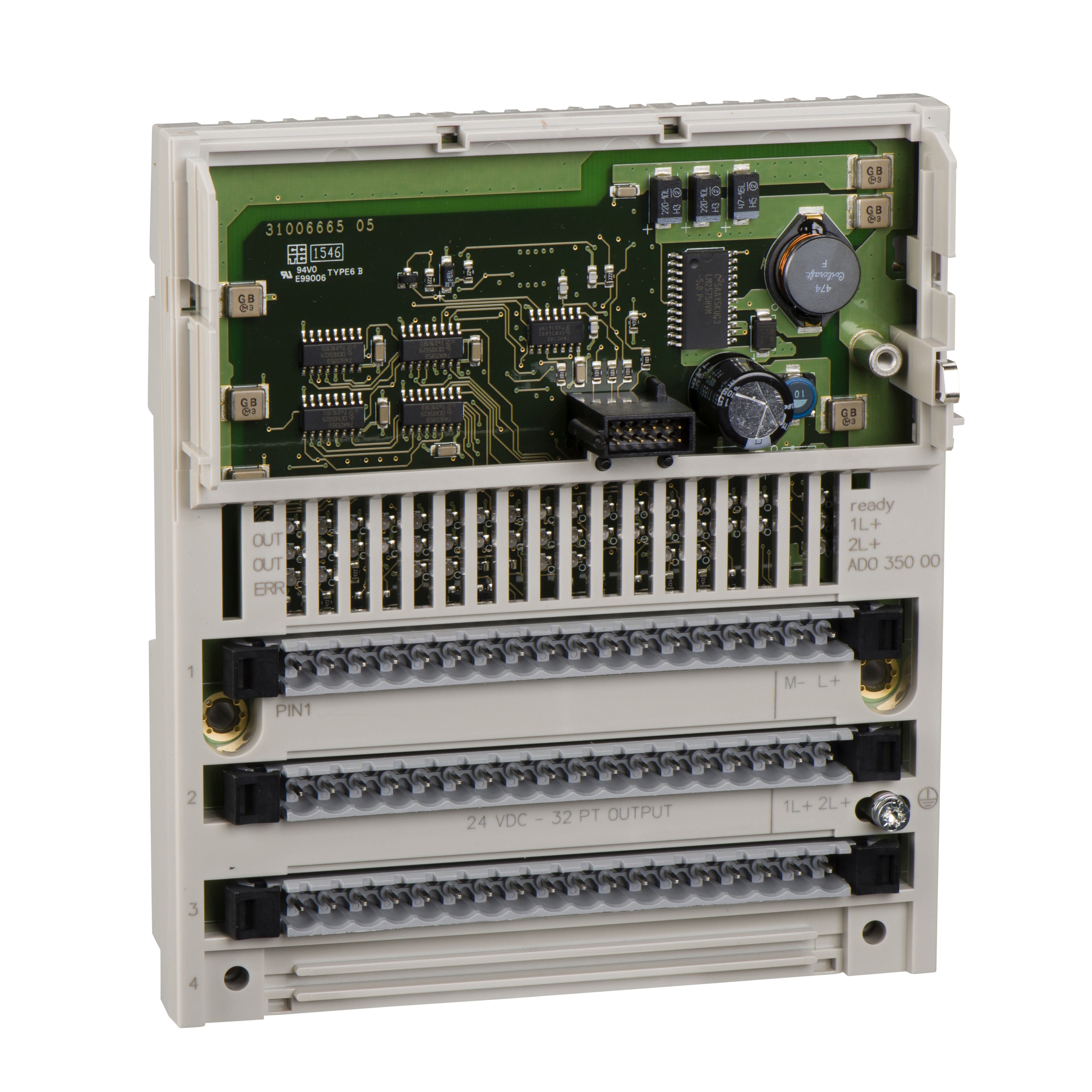Schneider Electric Modicon™ Square D™ 170ADI35000 Base DC Discrete Input Module, 32 Inputs