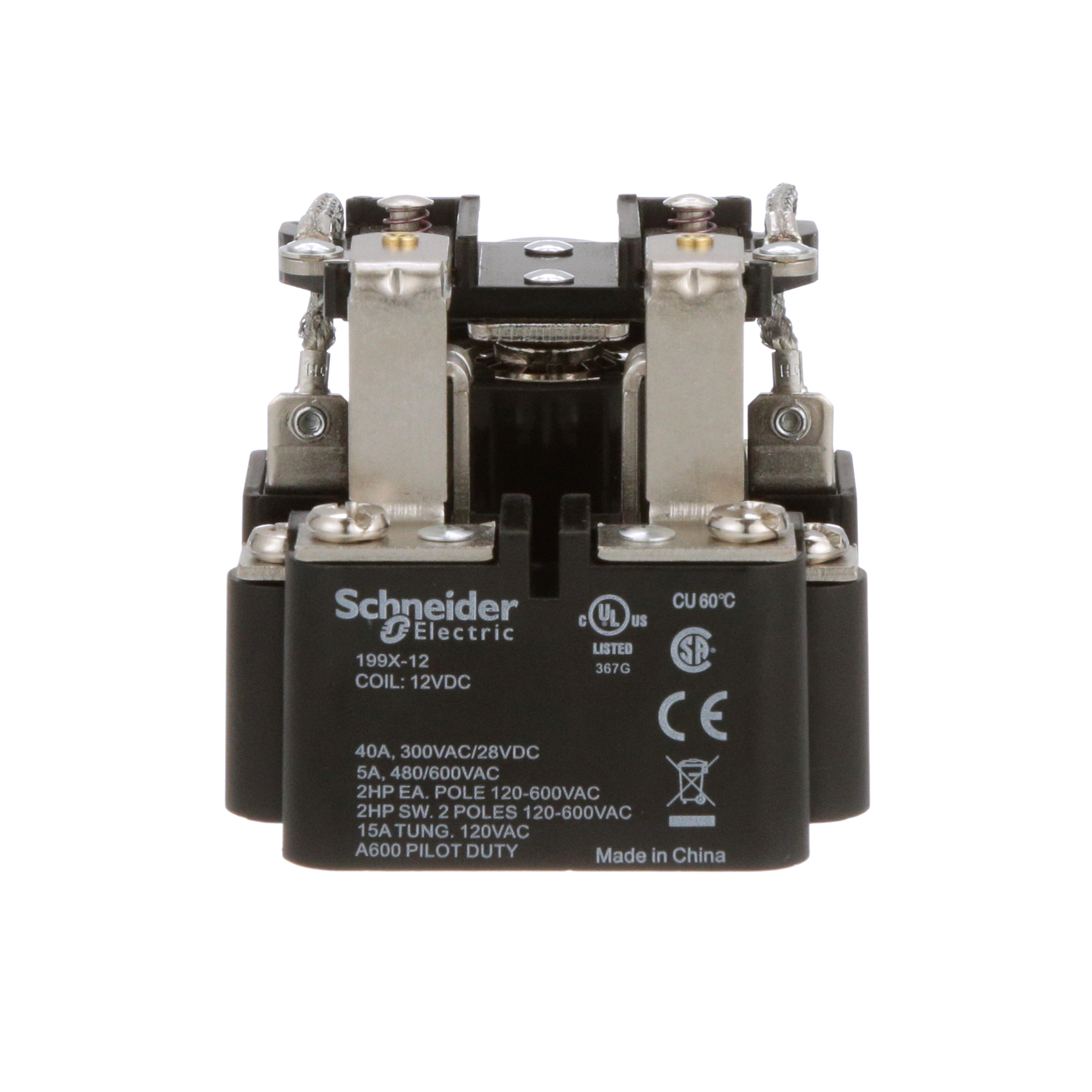 Schneider Electric 199X-12 Power Relays