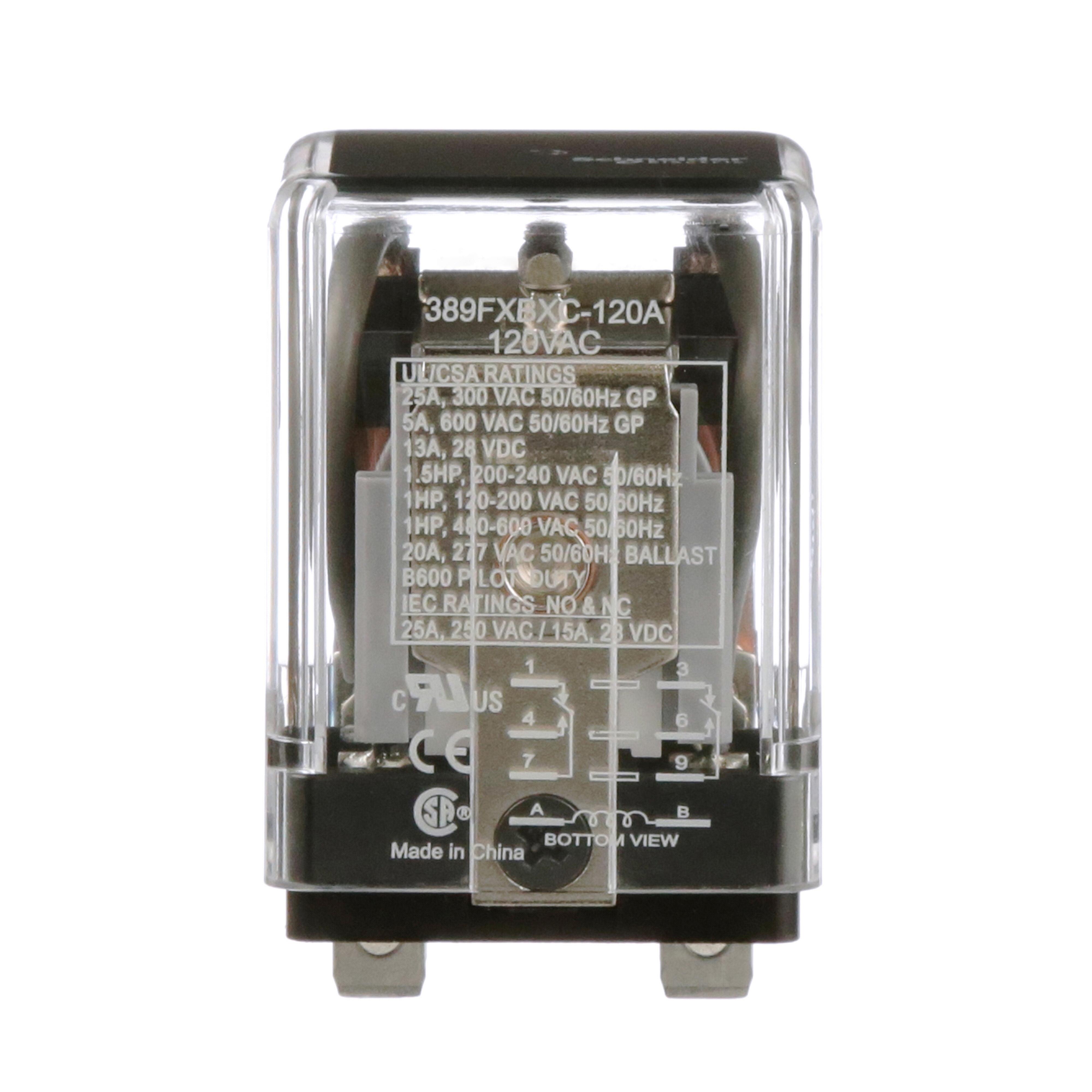 Schneider Electric 389FXBXC-120A Power Relays