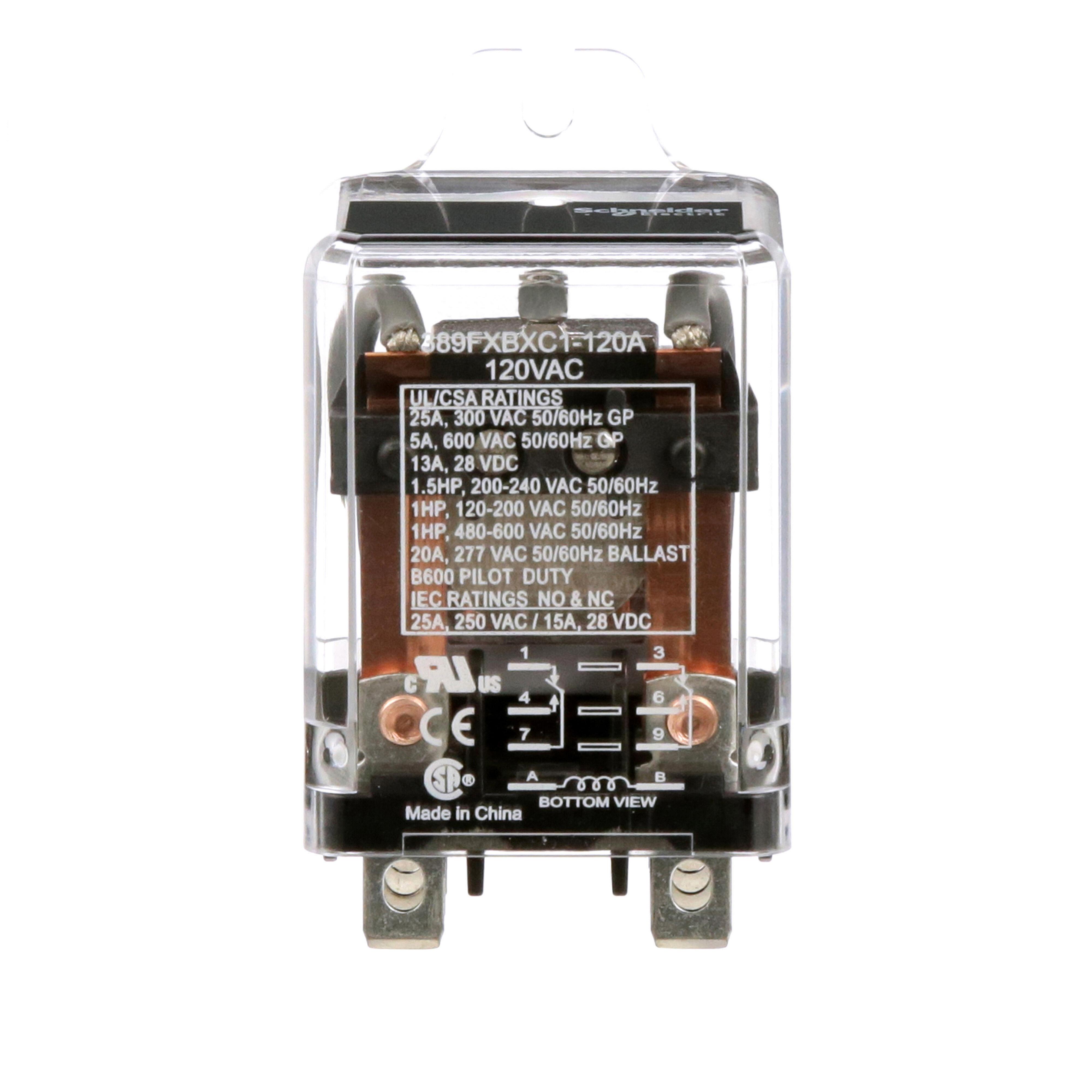 Schneider Electric 389FXBXC1-120A Power Relays