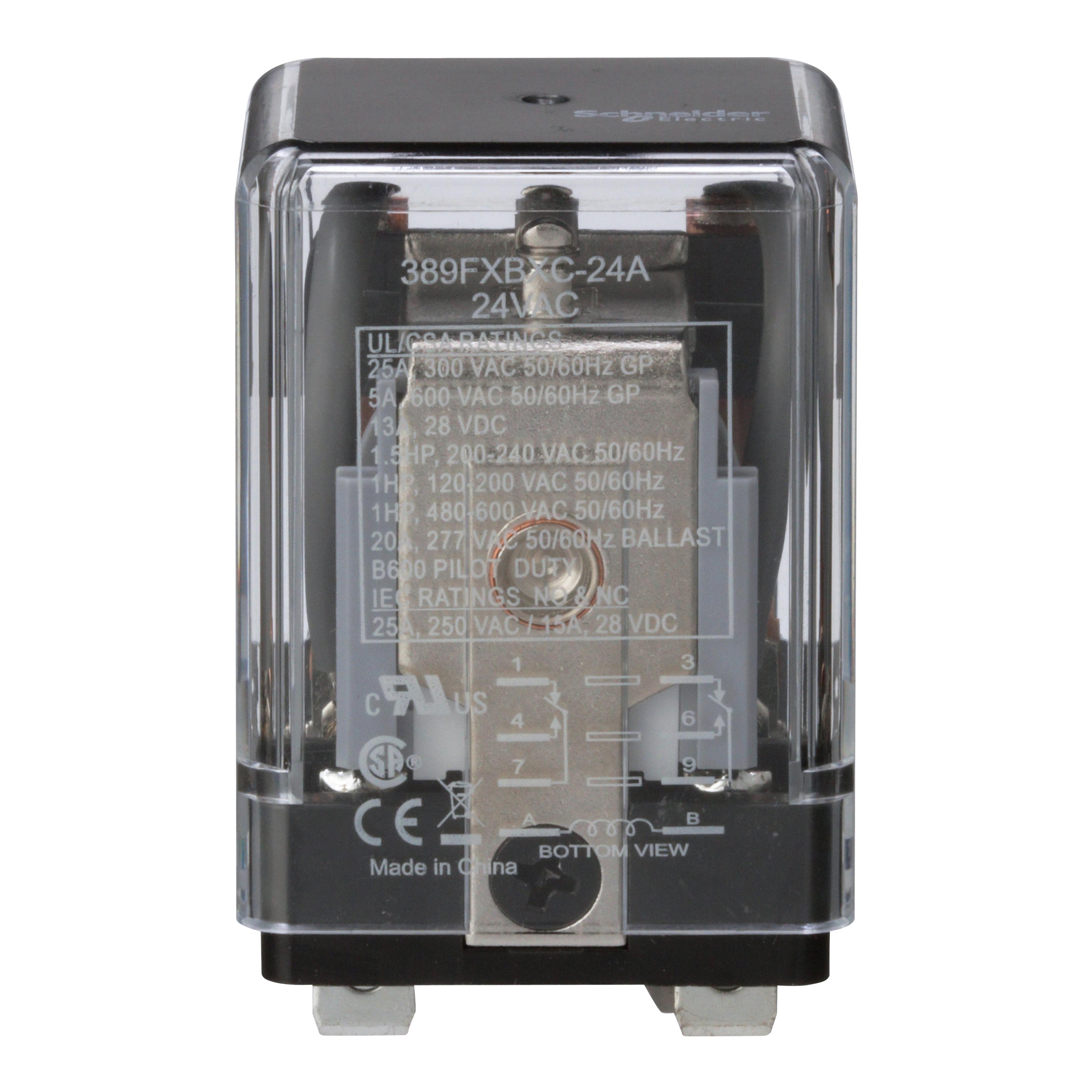 Schneider Electric 389FXBXC1-24A Power Relays