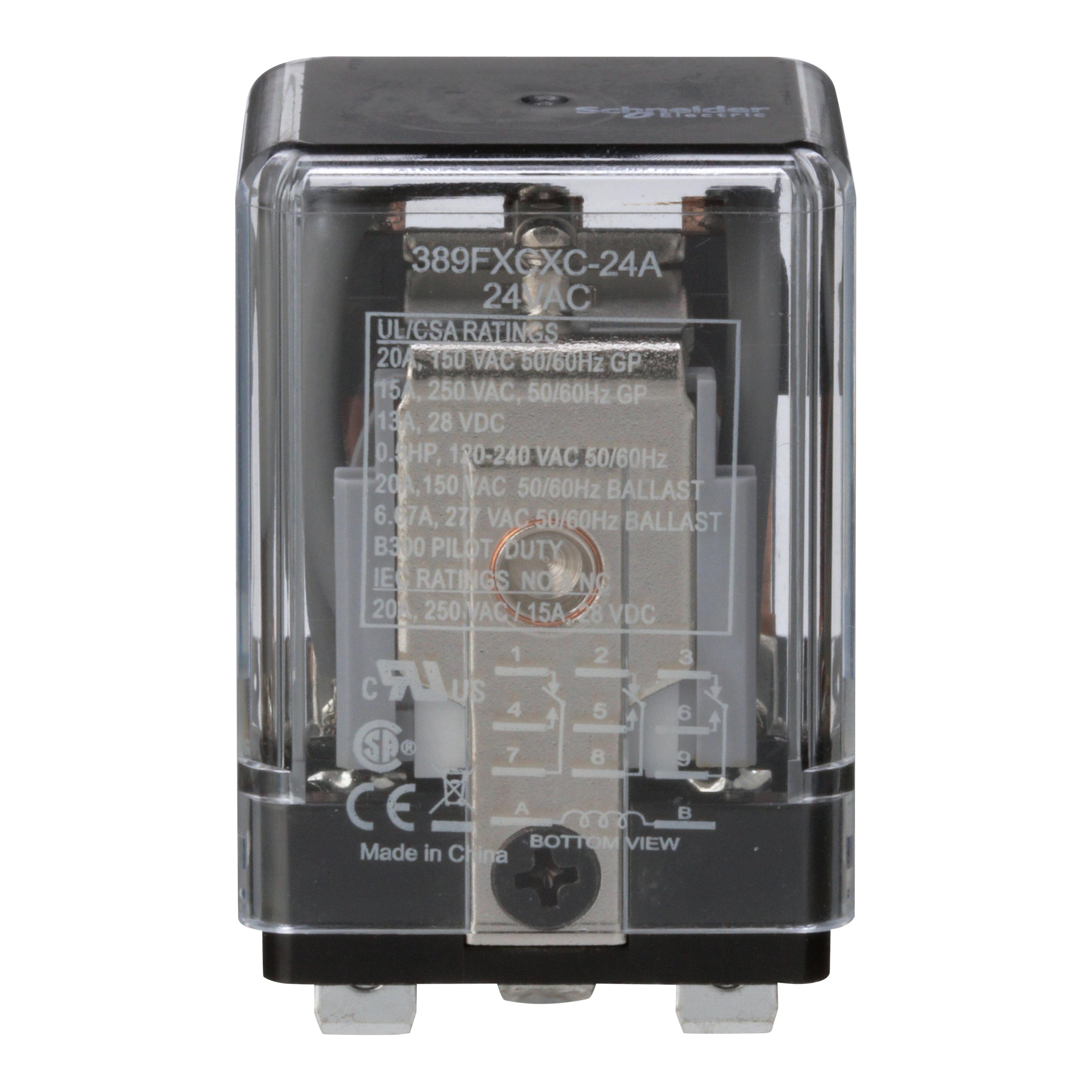 Schneider Electric 389FXCXC-24A Power Relays