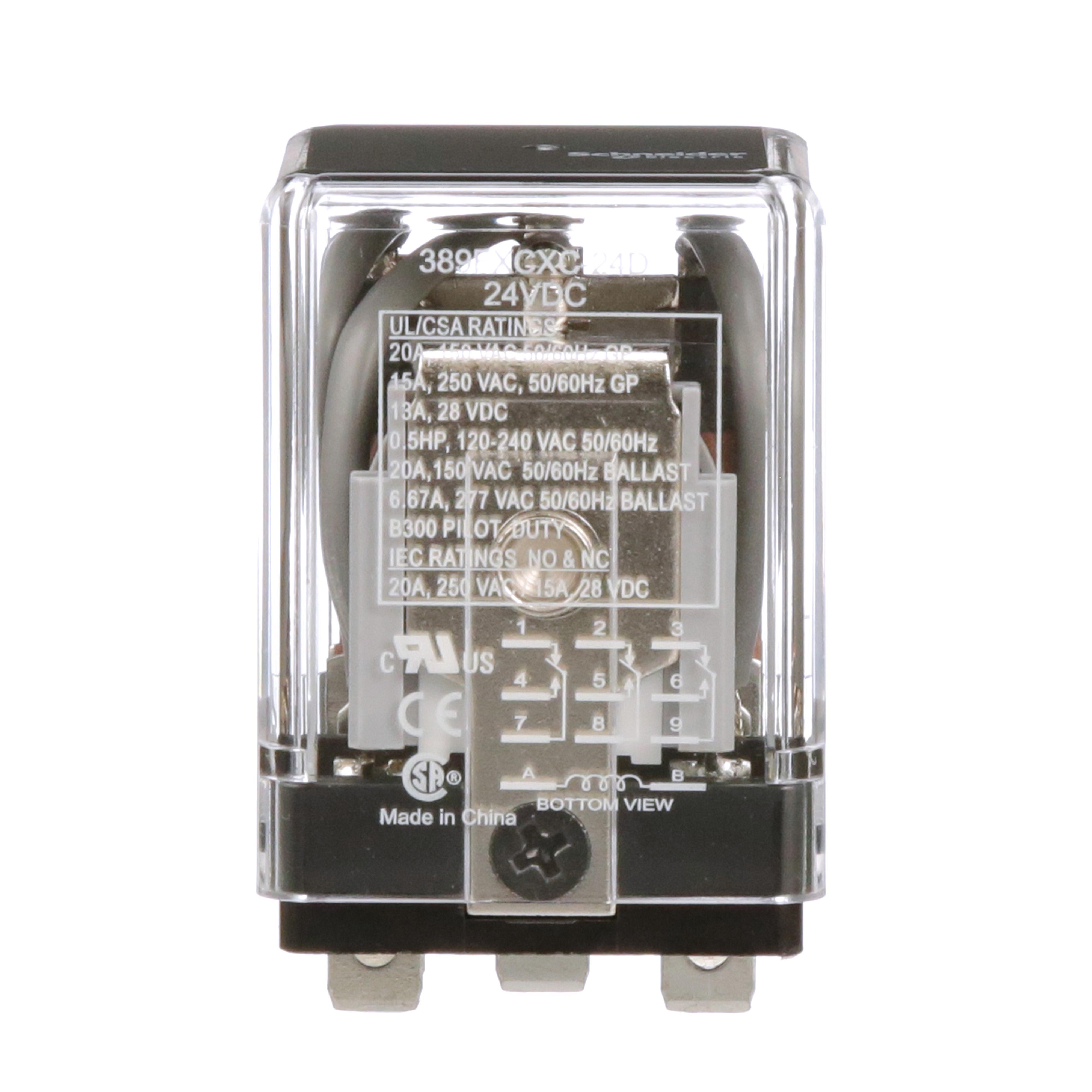 Schneider Electric 389FXCXC-24D Power Relays