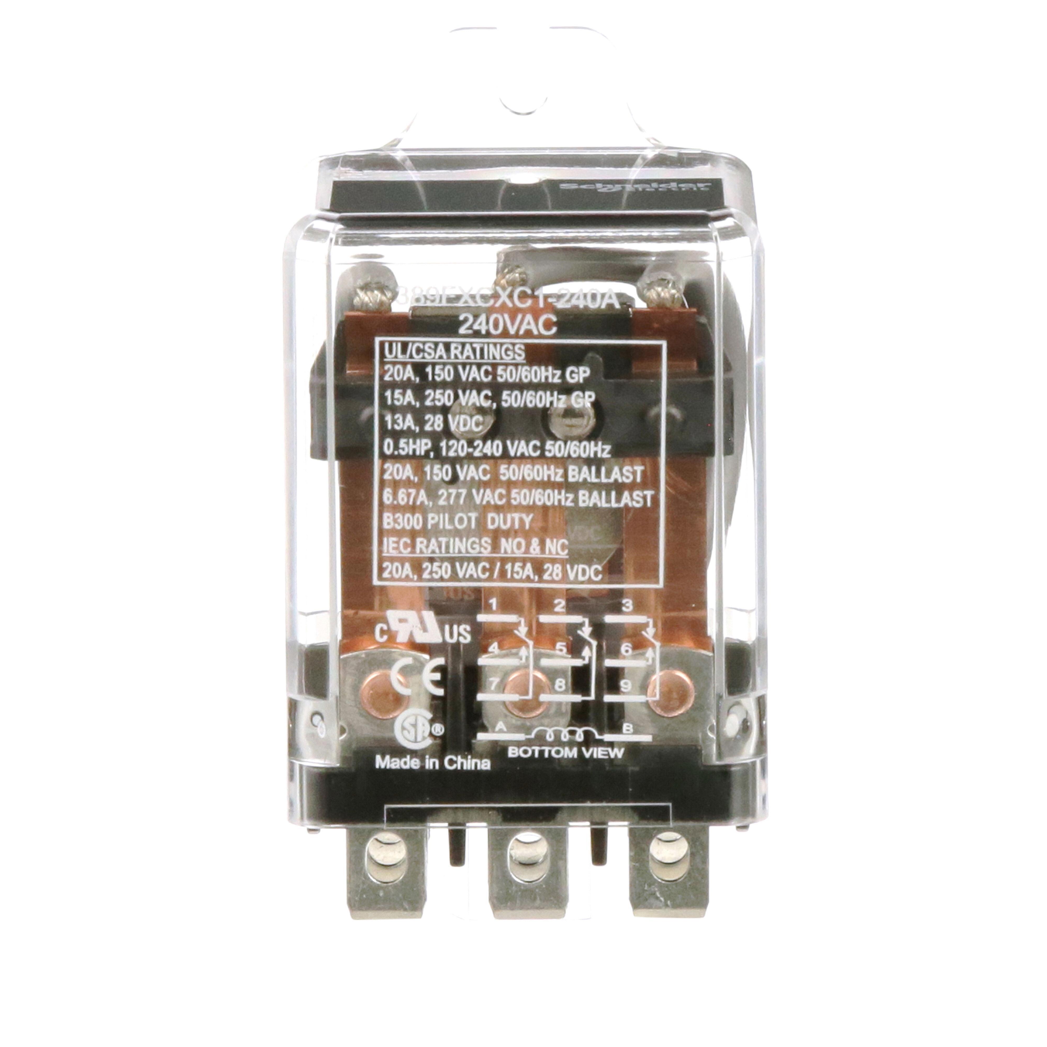Schneider Electric 389FXCXC1-240A Power Relays