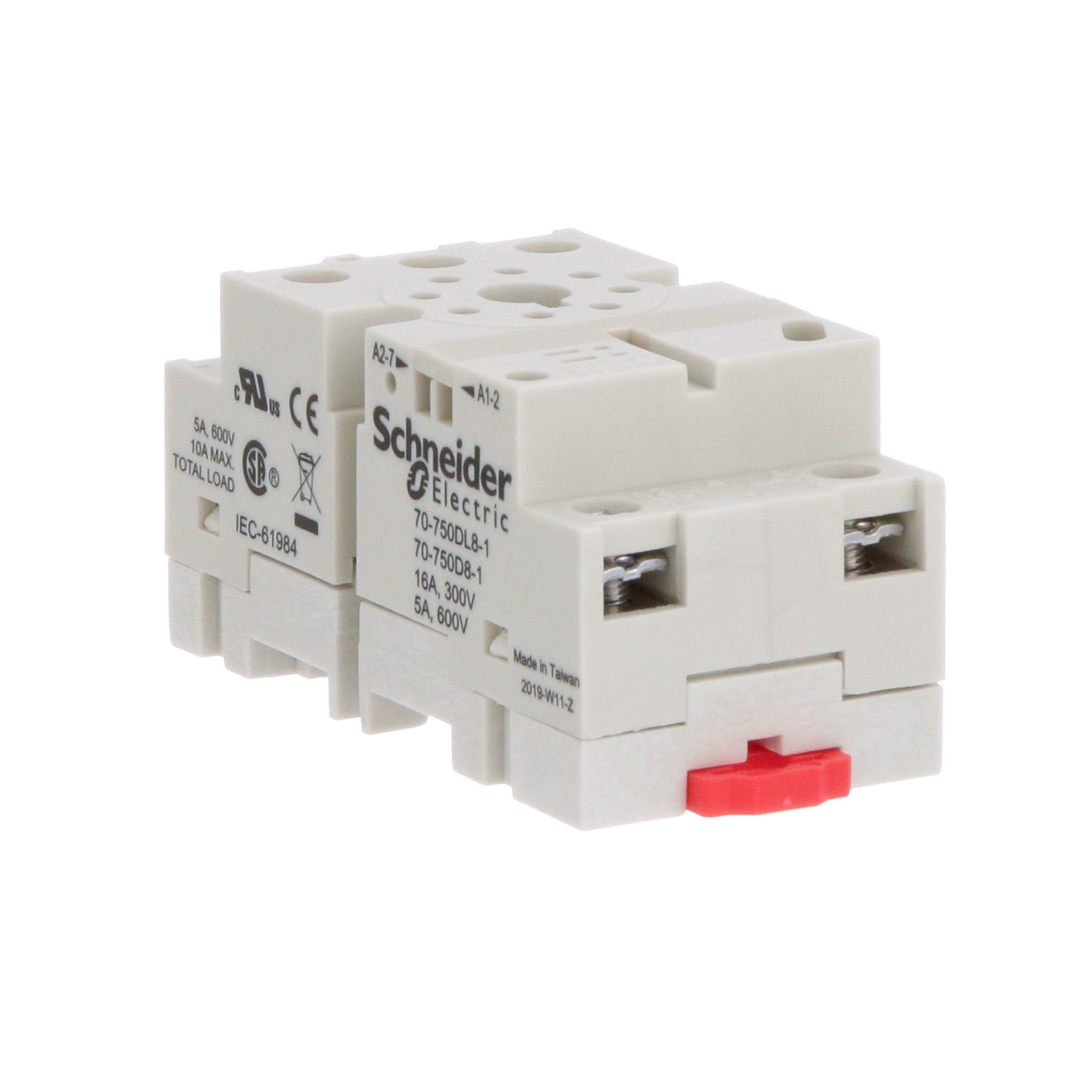 Schneider Electric 70-750DL8-1 Relay & Timer Bases-Sockets