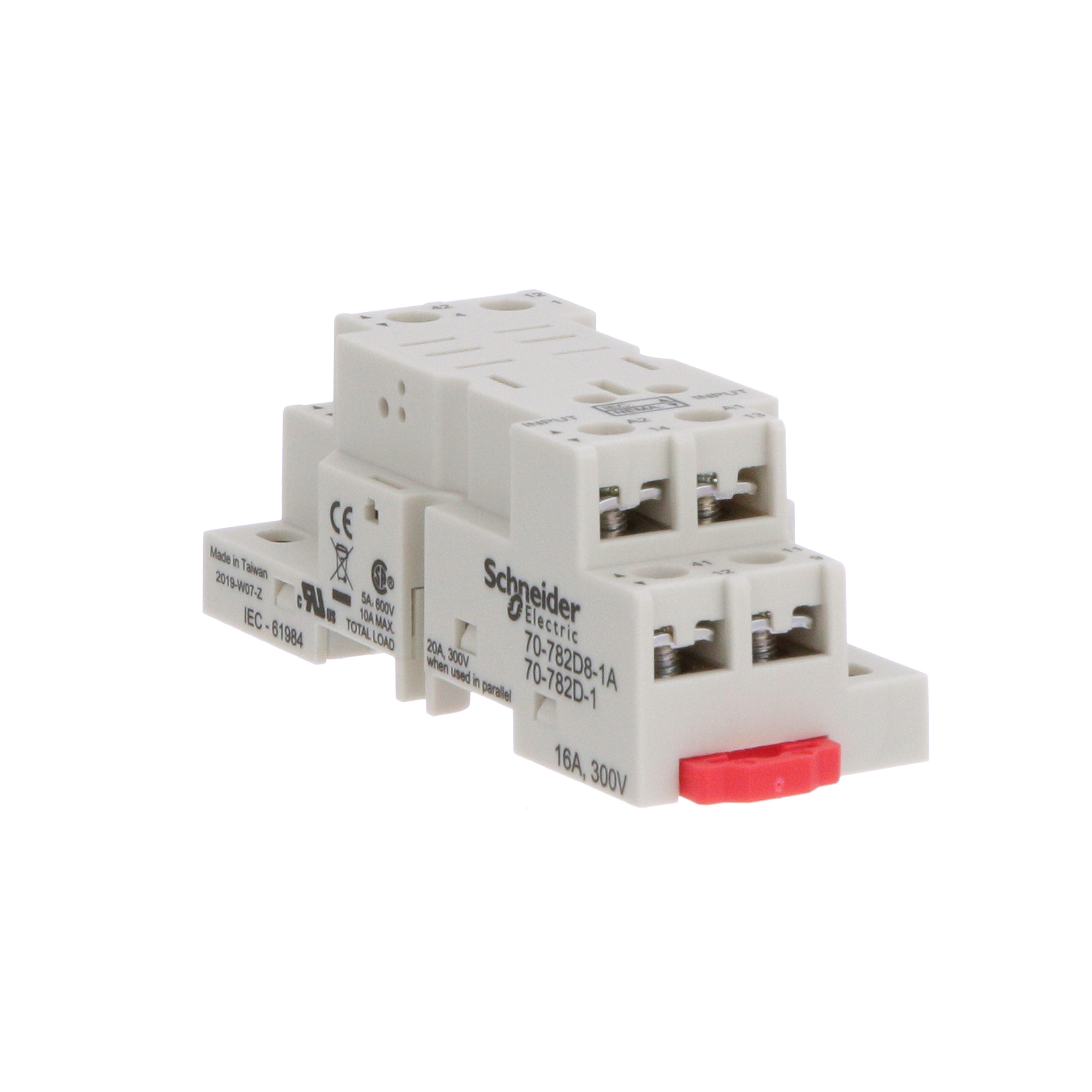 Schneider Electric 70-782D8-1A Relay & Timer Bases-Sockets