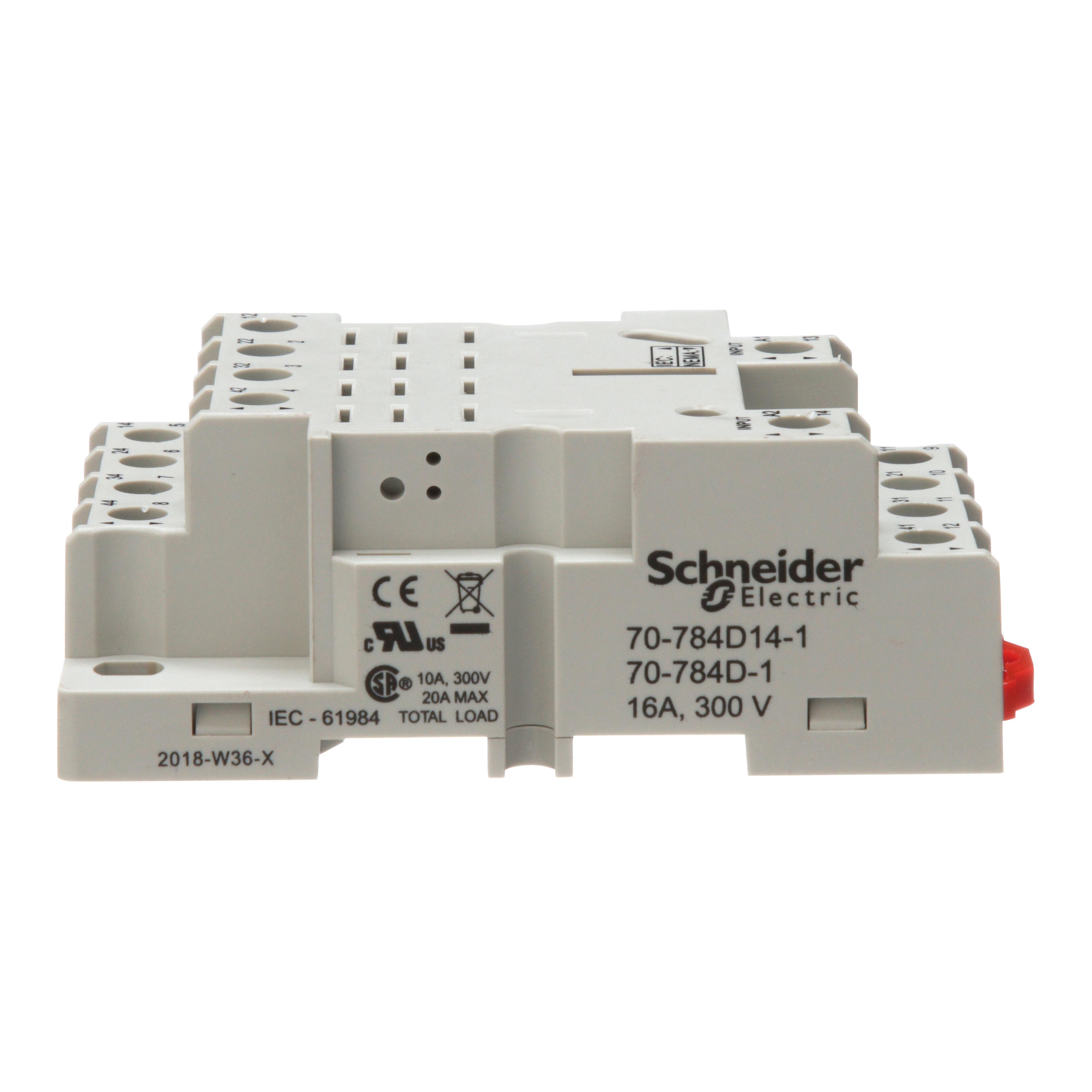 Schneider Electric 70-784D14-1 Relay & Timer Bases-Sockets