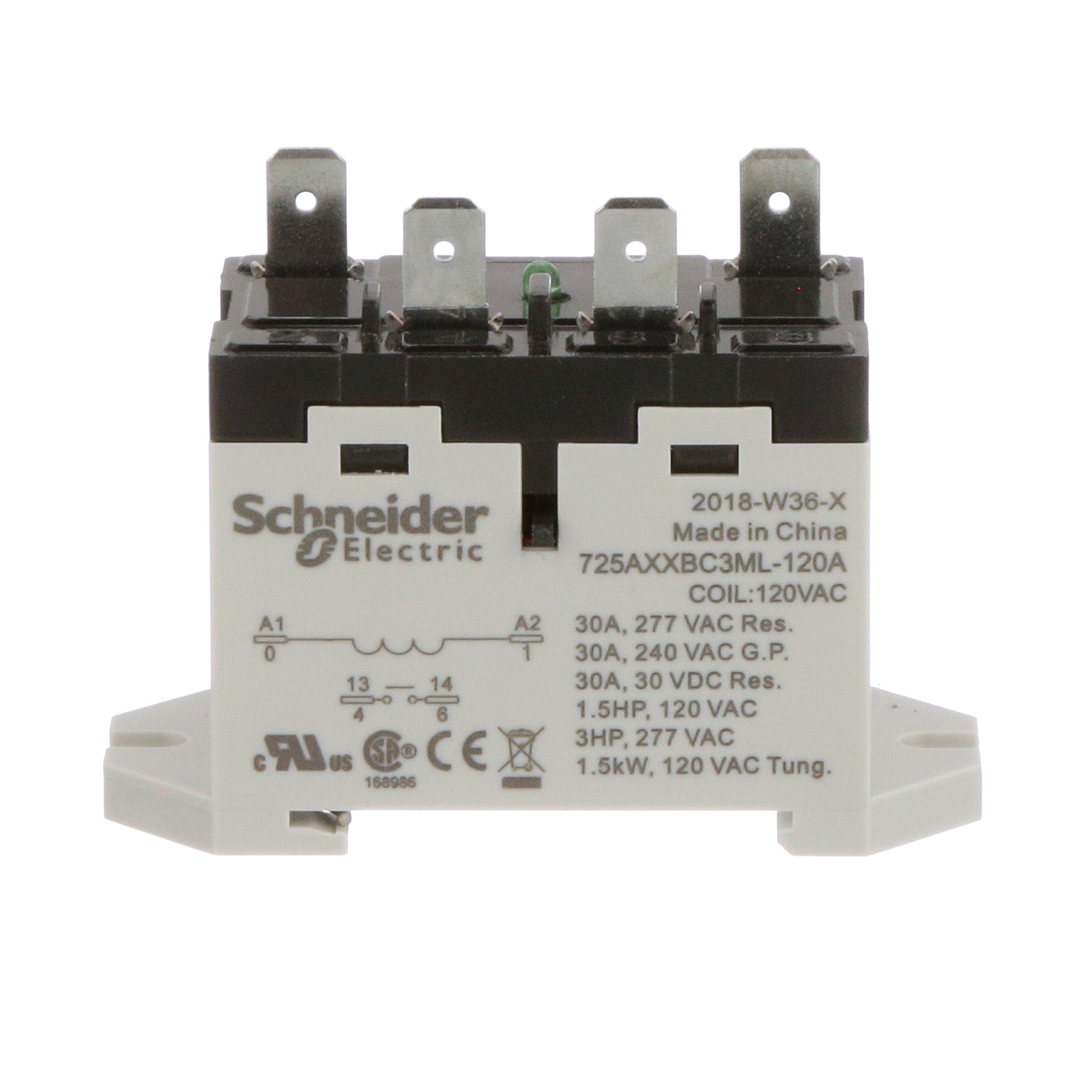 Schneider Electric 725AXXBC3ML-120A Power Relays