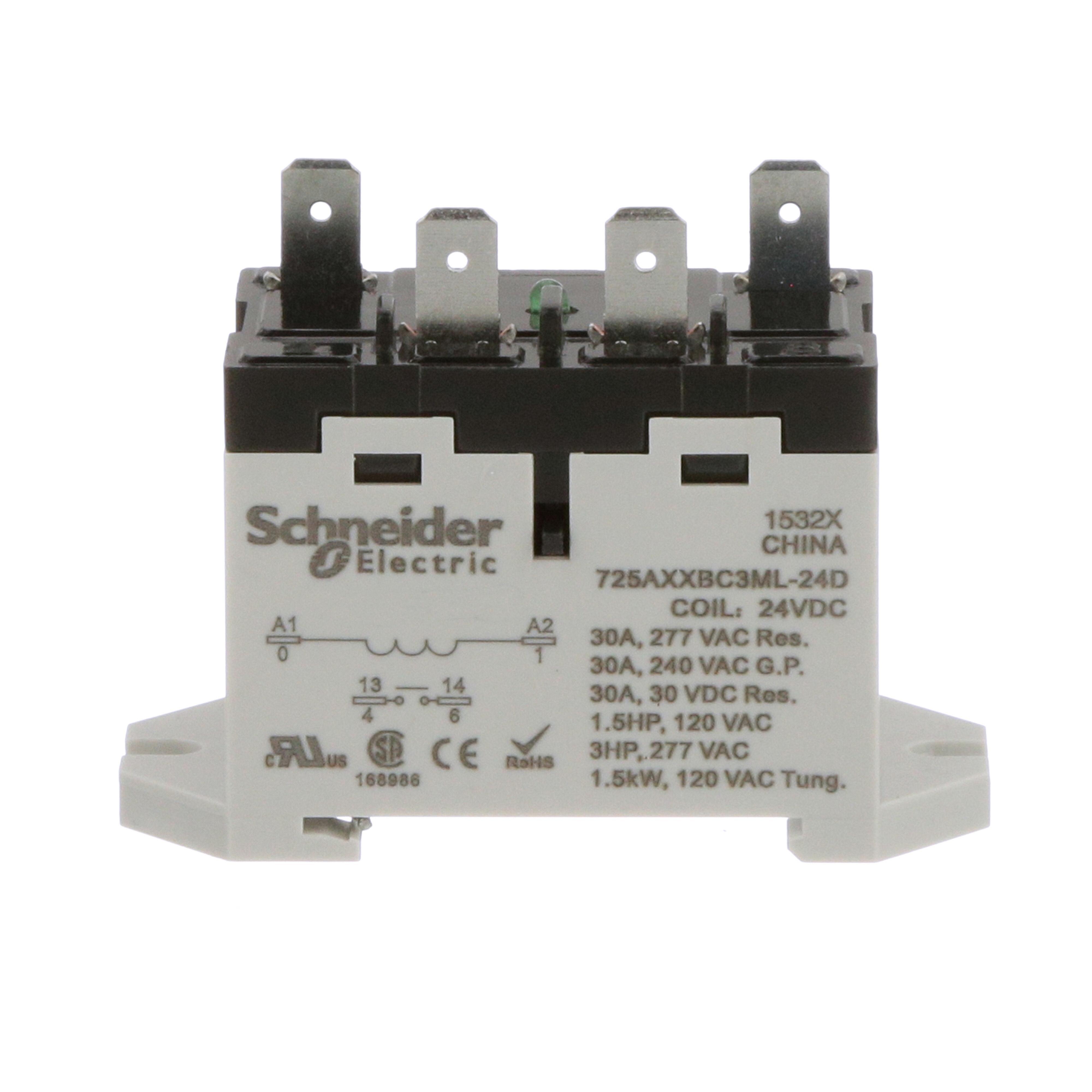 Schneider Electric 725AXXBC3ML-24D Power Relays
