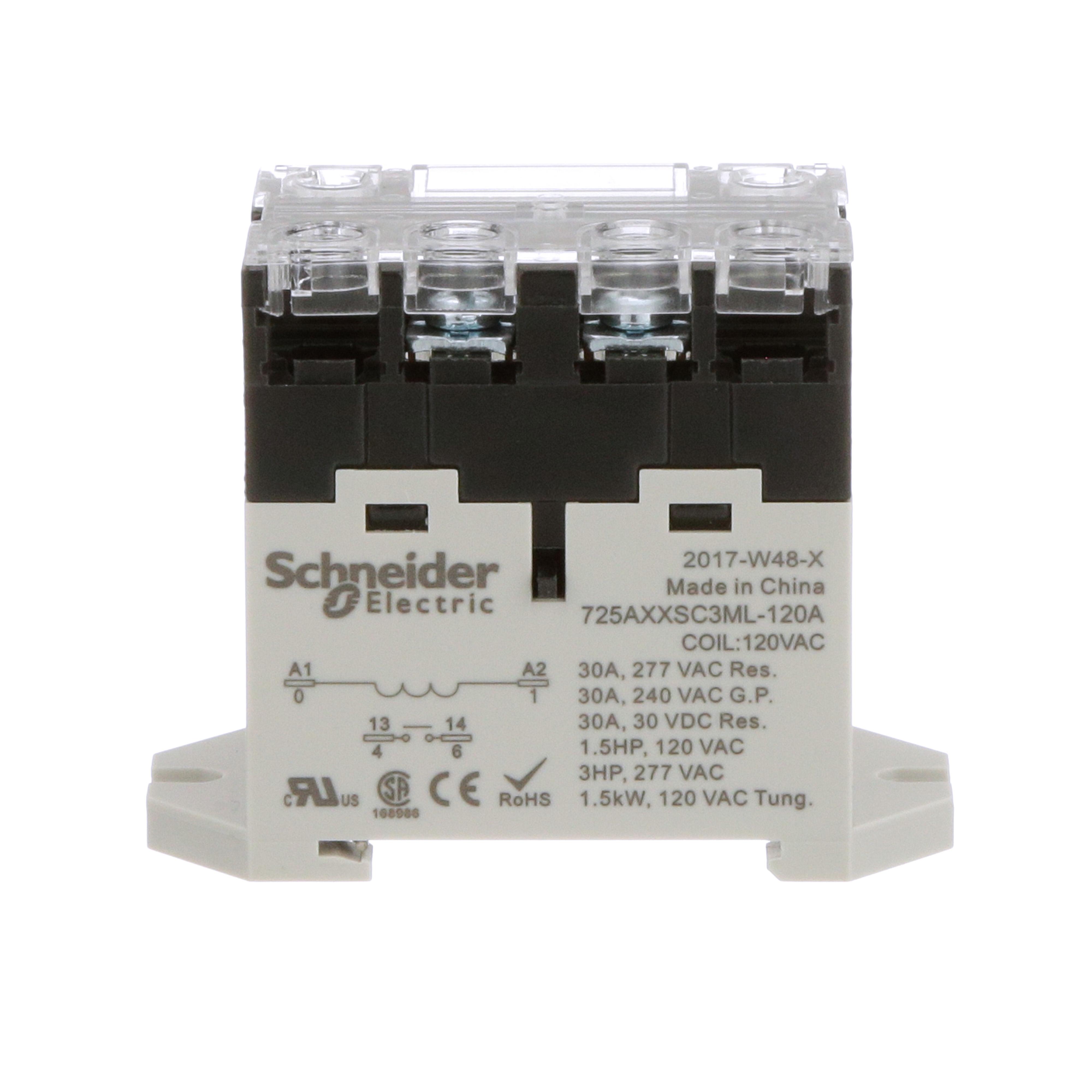 Schneider Electric 725AXXSC3ML-120A Power Relays