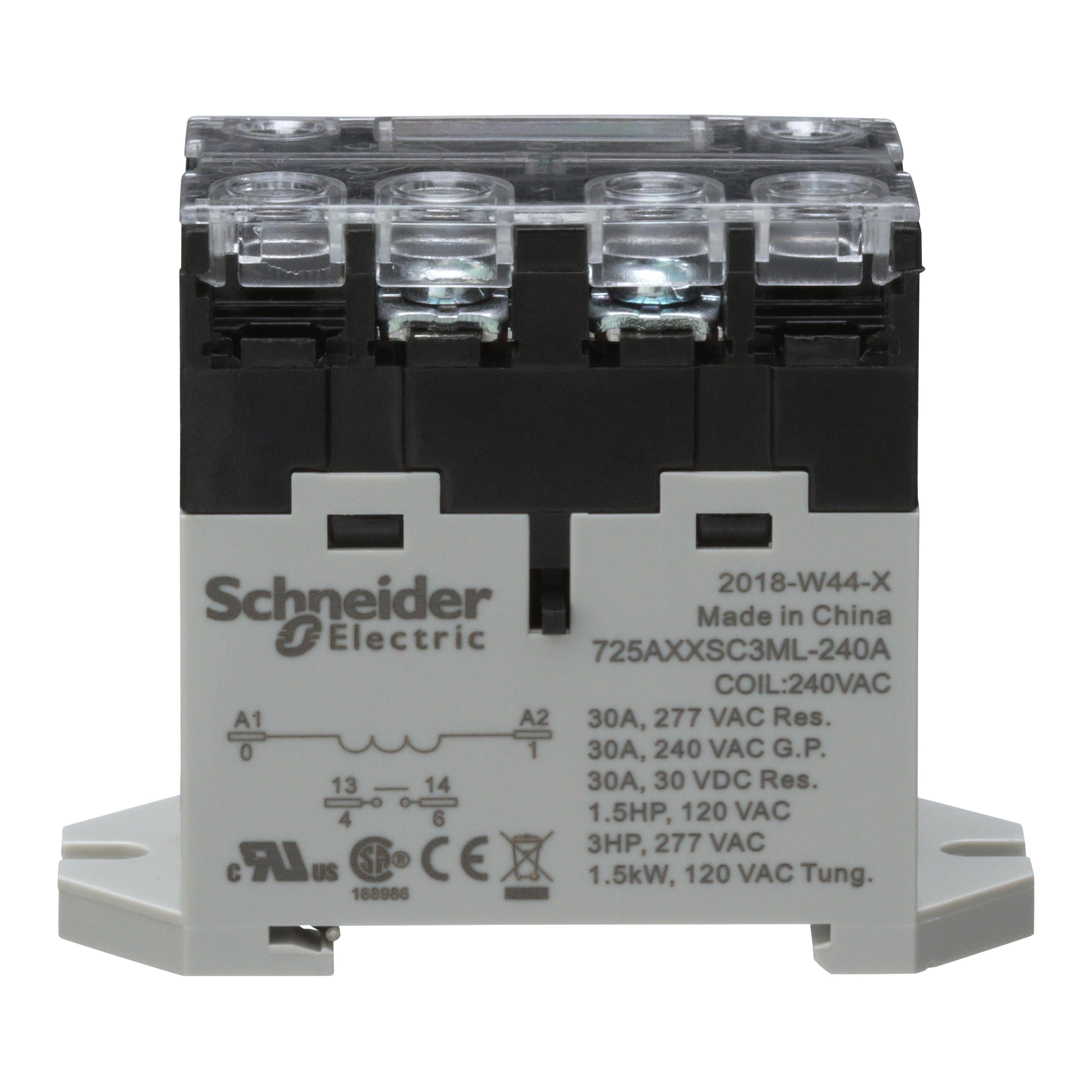 Schneider Electric 725AXXSC3ML-240A Power Relays
