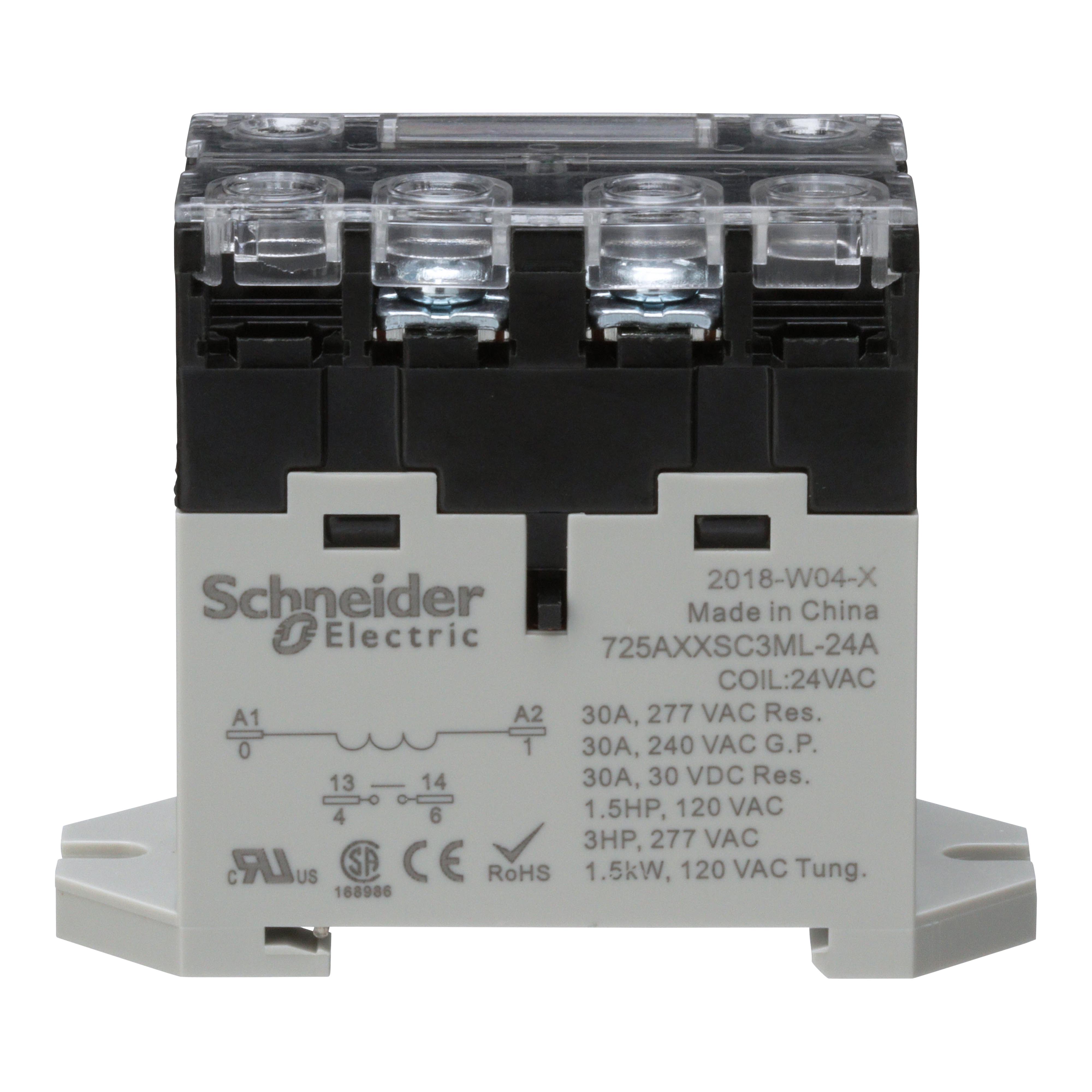 Schneider Electric 725AXXSC3ML-24A Power Relays