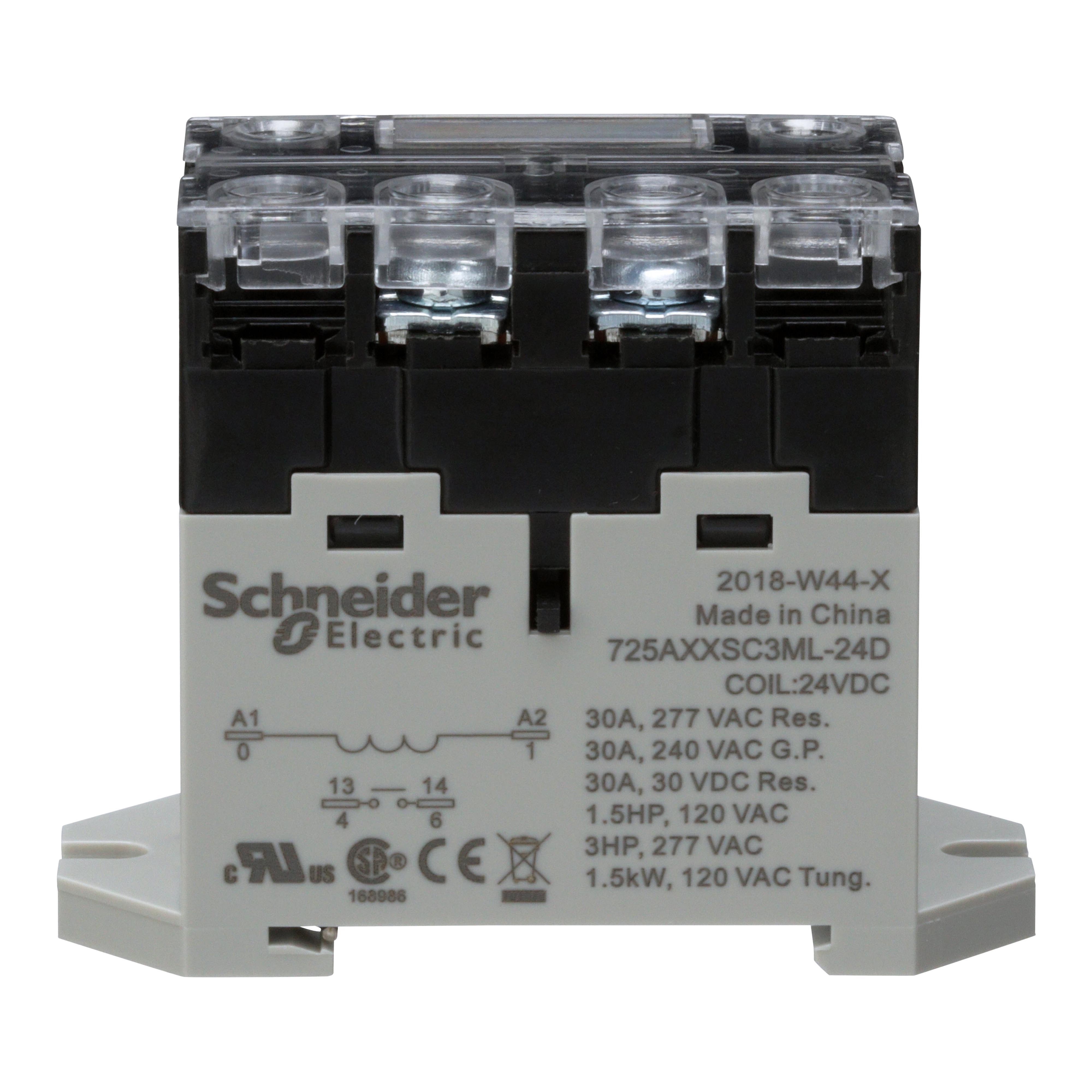 Schneider Electric 725AXXSC3ML-24D Power Relays